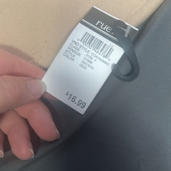 Rue 21 Cream Women's Fedora Hat - Picture 3 of 3